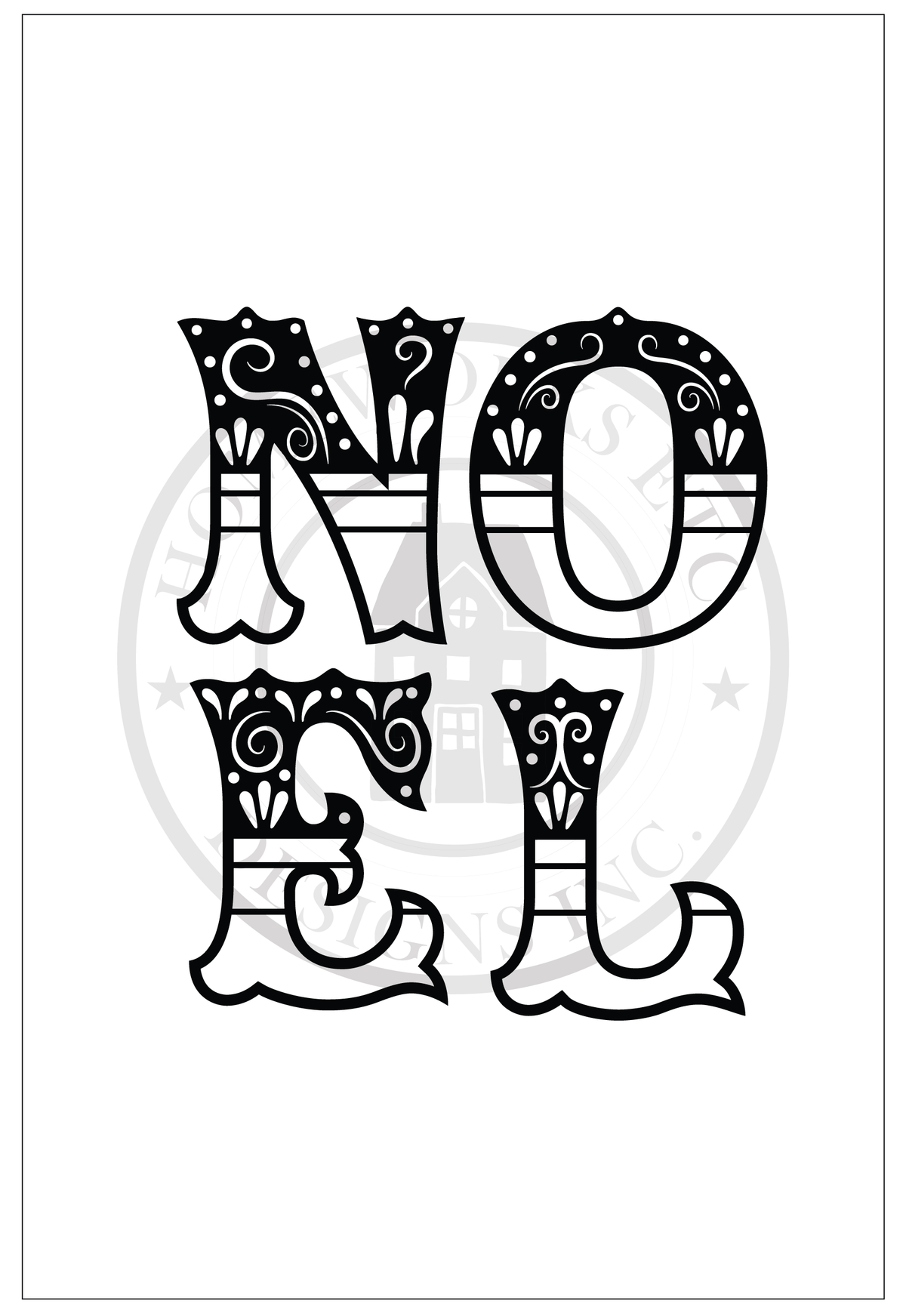 Christmas Poster Board Signs | DIY Kit - Homeworks Etc ®