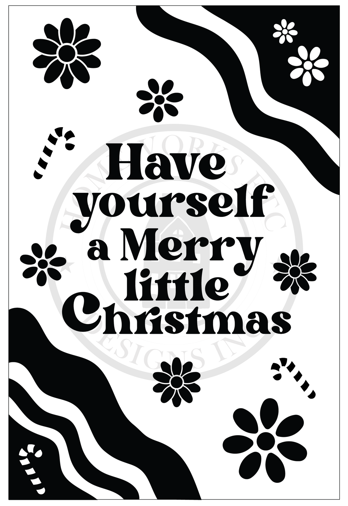 Christmas Poster Board Signs | DIY Kit - Homeworks Etc ®