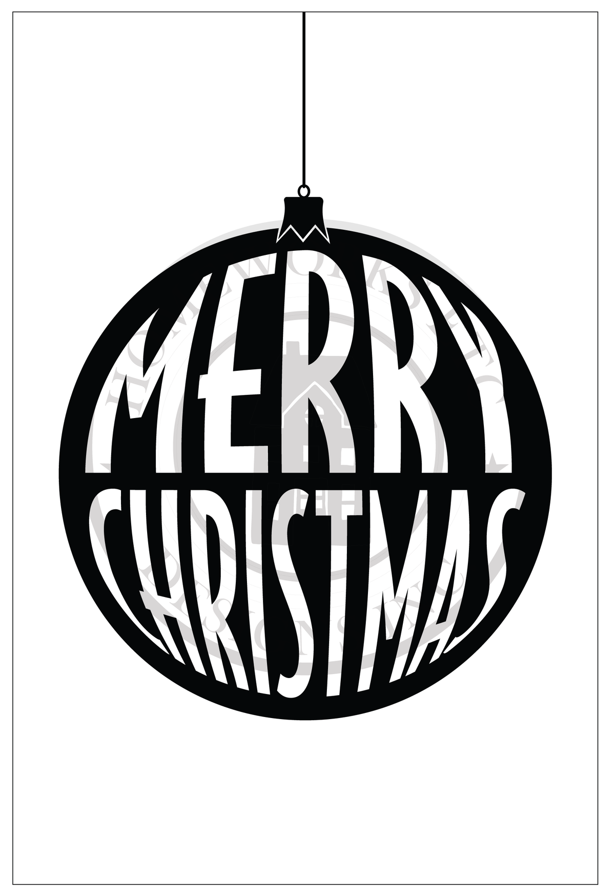Christmas Poster Board Signs | DIY Kit - Homeworks Etc ®