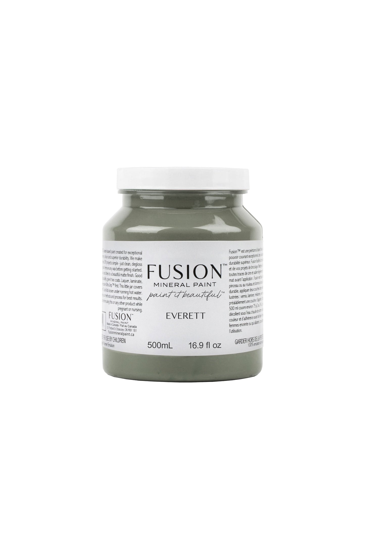 Everett | Fusion™ Mineral Paint﻿ (Tester and Pint Size) - Homeworks Etc ®