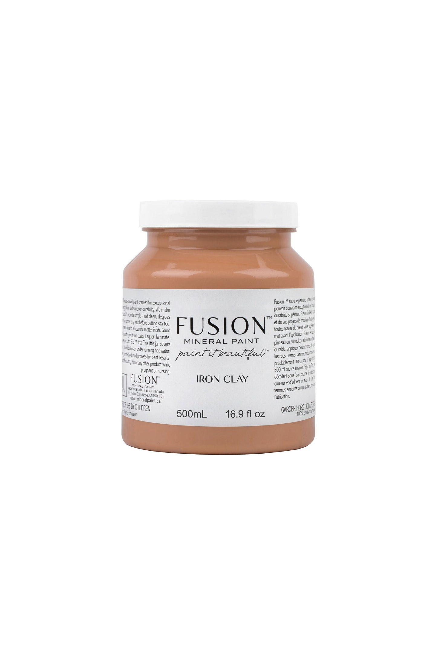 Iron Clay| Fusion™ Mineral Paint﻿ (Tester and Pint Size)