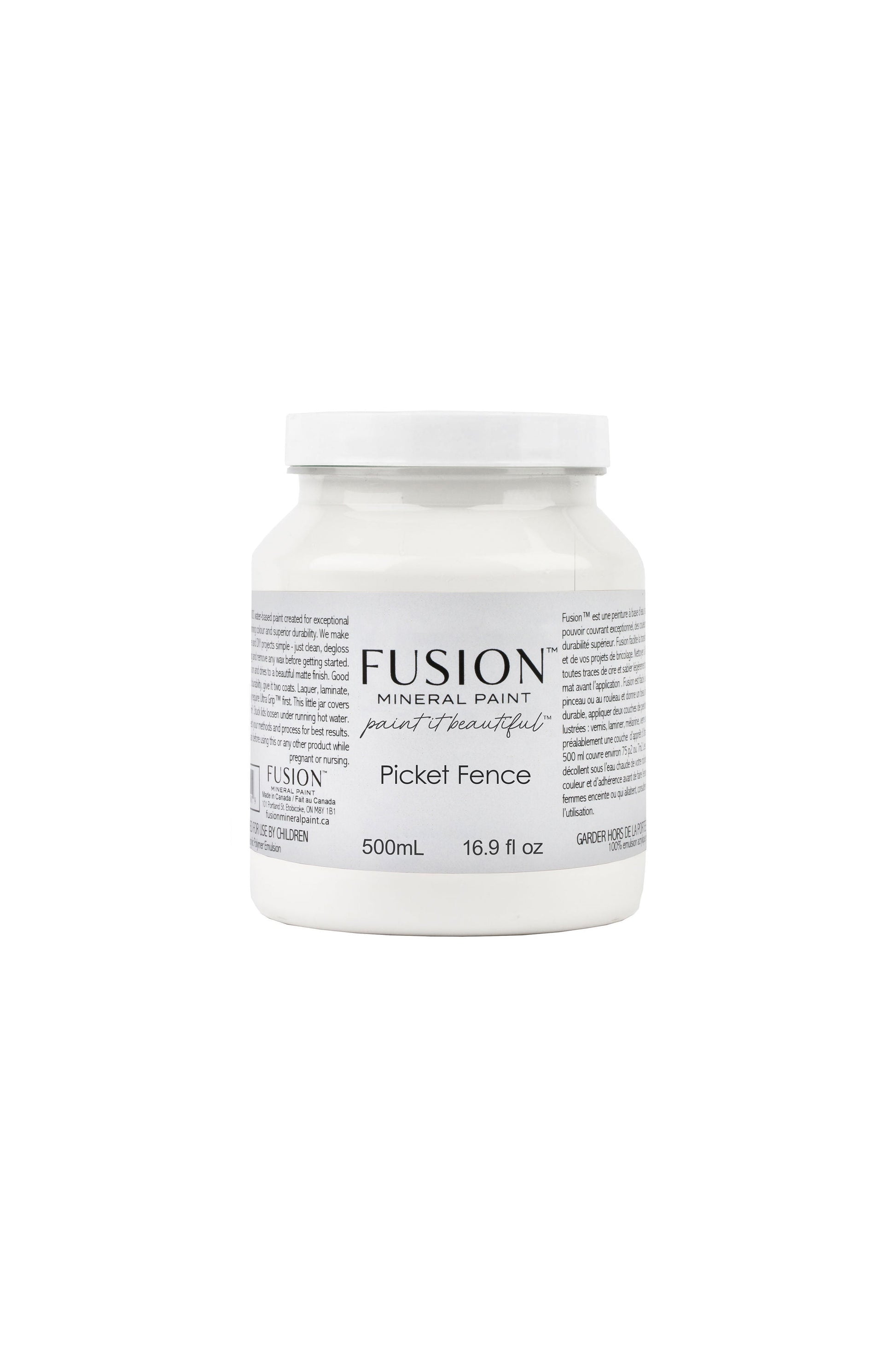 Picket Fence | Fusion™ Mineral Paint﻿ (Tester and Pint Size) - Homeworks Etc ®