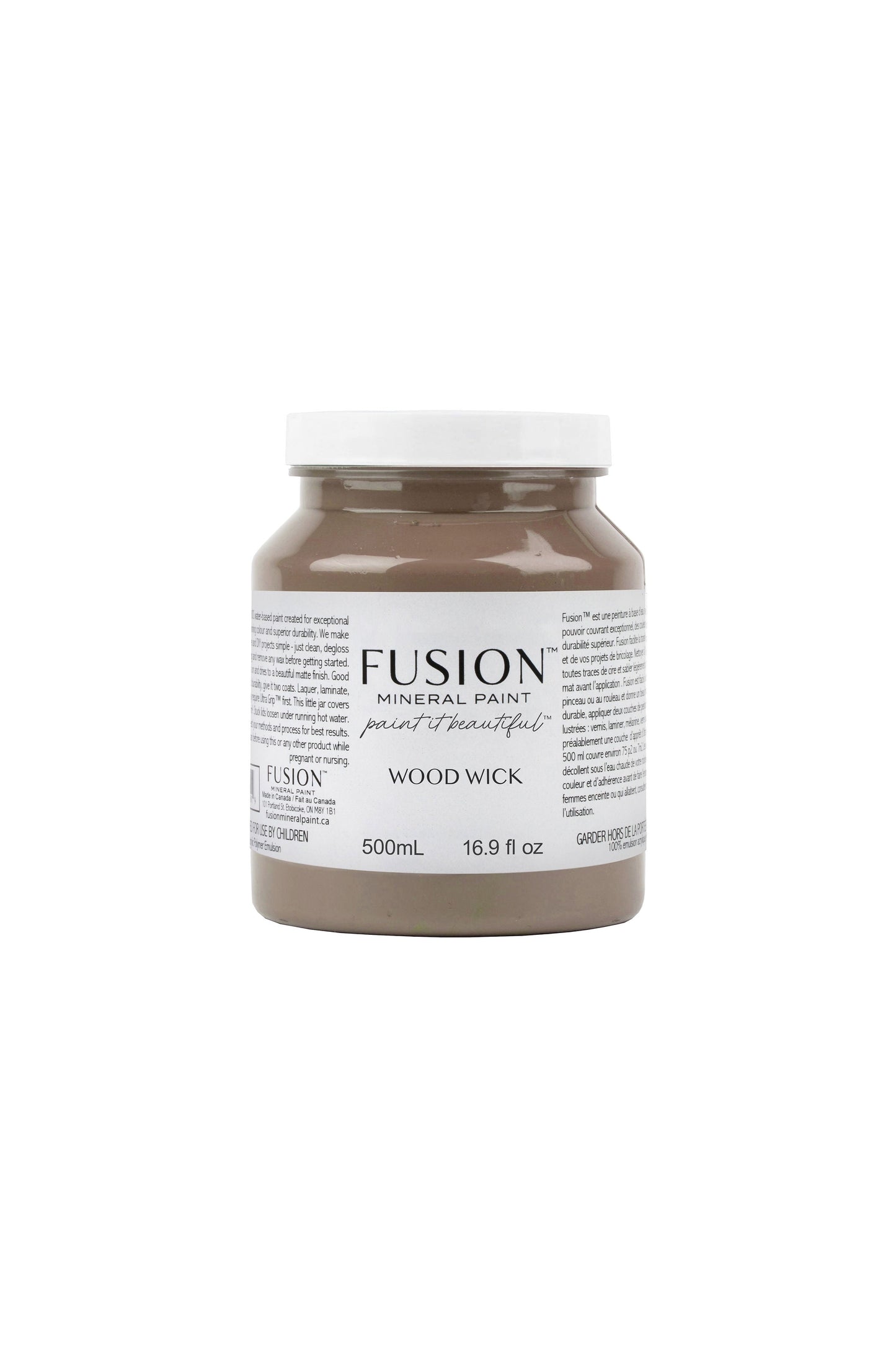 Wood Wick | Fusion™ Mineral Paint﻿ (Tester and Pint Size) - Homeworks Etc ®