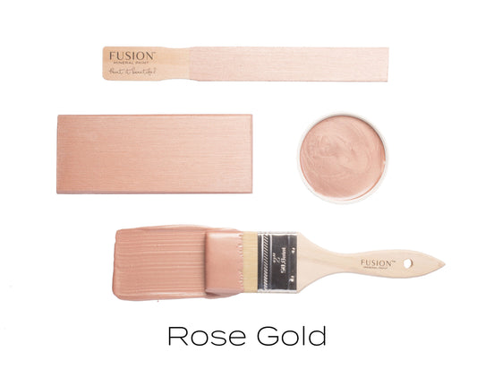 Metallic Rose Gold | Fusion™ Mineral Paint - Homeworks Etc ®