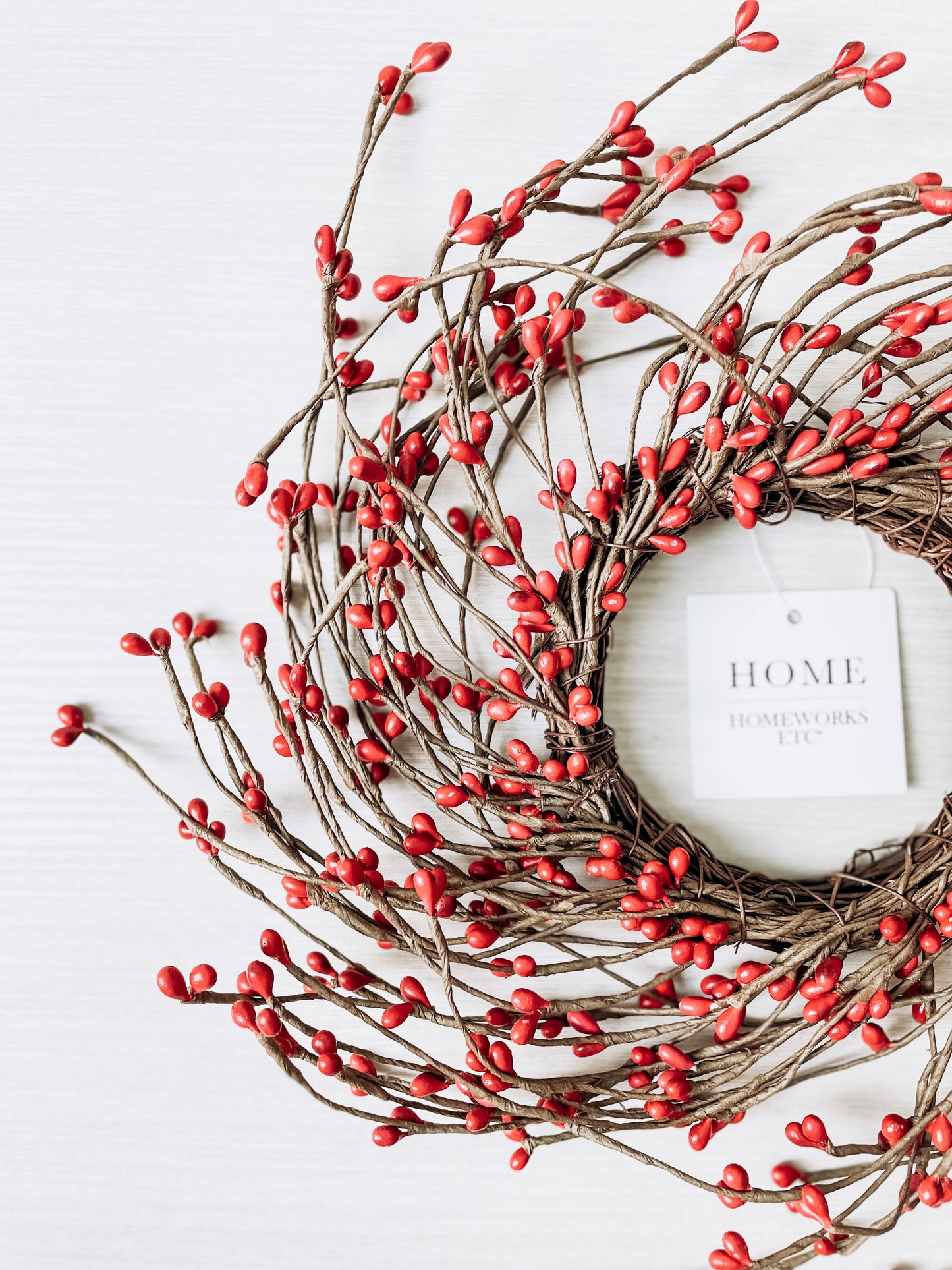 Red Berry Wreath - Homeworks Etc ®