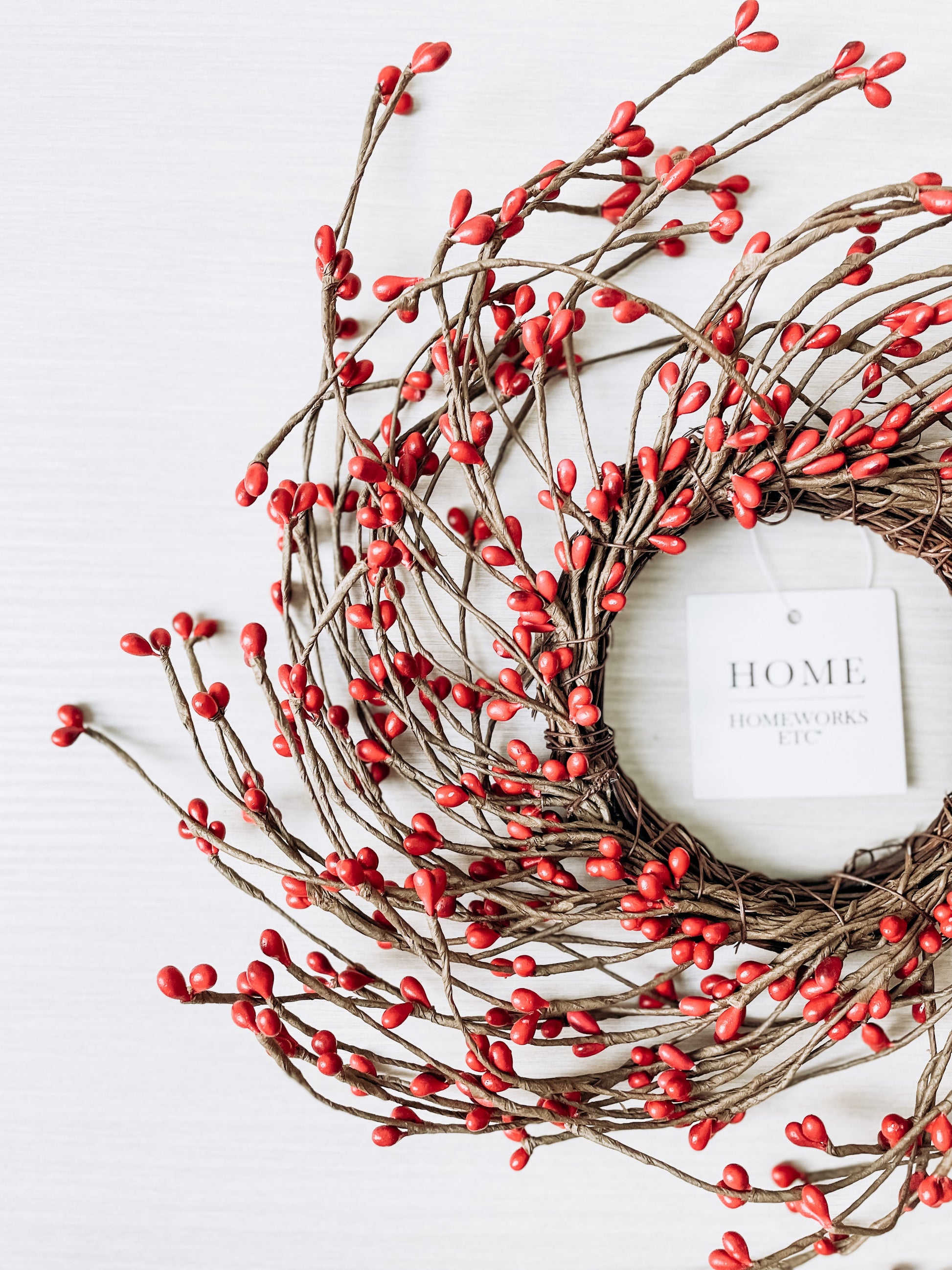 Red Berry Wreath - Homeworks Etc ®
