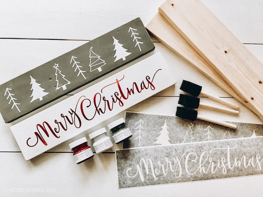 DIY’er Box | Christmas Sign Painting Kit - Homeworks Etc ®