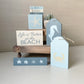 DIY Beach Themed Tiered Tray decor | DIY Kit - Homeworks Etc ®