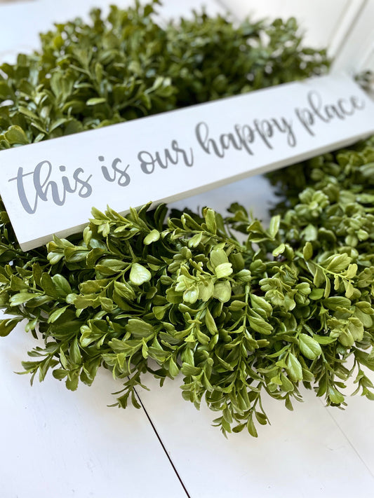 DIY Wreath and Wood Sign | DIY Kit - Homeworks Etc ®