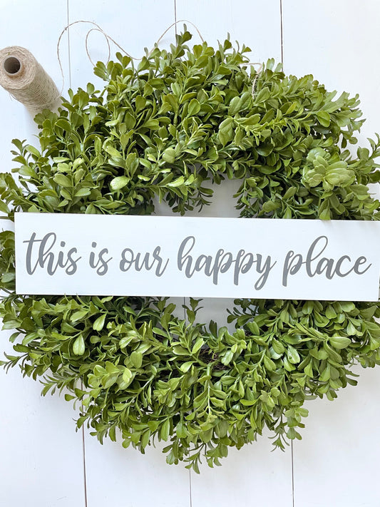 DIY Wreath and Wood Sign | DIY Kit - Homeworks Etc ®